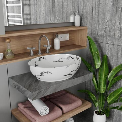 Умывальник Point Артемида 51 овальный, белый