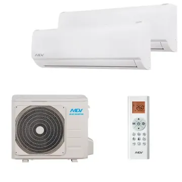 Мультисплит система на 2 комнаты MDV MDSAF-07HRDN8 x 2 / MD2O-14HFN8