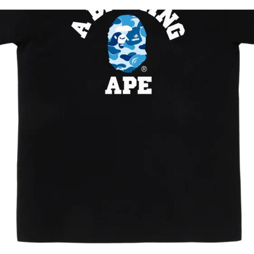 A Bathing Ape Bathing Ape Ss26 Футболка черный синий