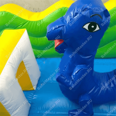 Большой надувной батут "Средневековье" 15*15*5 м