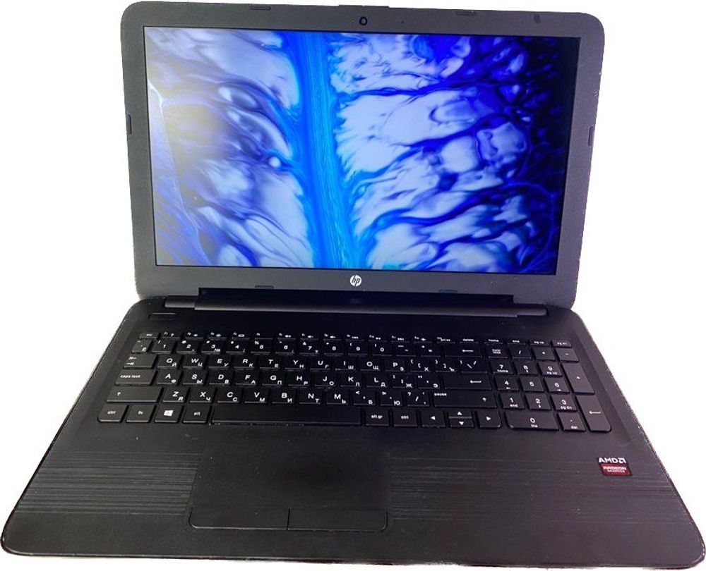 15.6" Уценённый ноутбук HP 15-ba051ur (1920x1080, AMD A8-7410, RAM 4ГБ, SSD 128ГБ, AMD Radeon R5, Win 10Pro)