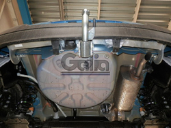 Фаркоп оцинкованный Galia P042A для Peugeot 208 хетчбек 2012-, Citroen C3 2016-(паспорт и сертификат в комплекте)(без электрики)