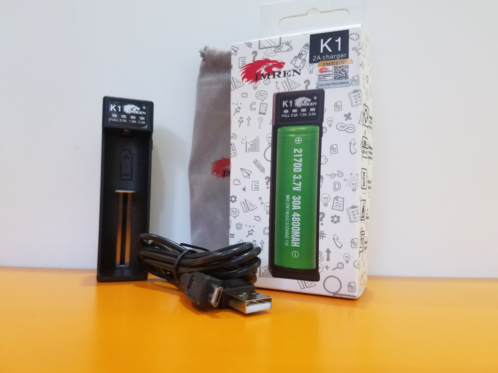 Зарядное устройство IMREN K1 на 1слот USB