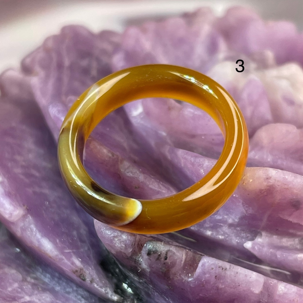 51201  Агат тон. Кольцо 16,5р