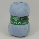 Семеновская Пряжа "Лидия Silver ЧШ" 100% имп. меринос 1613м/100гр