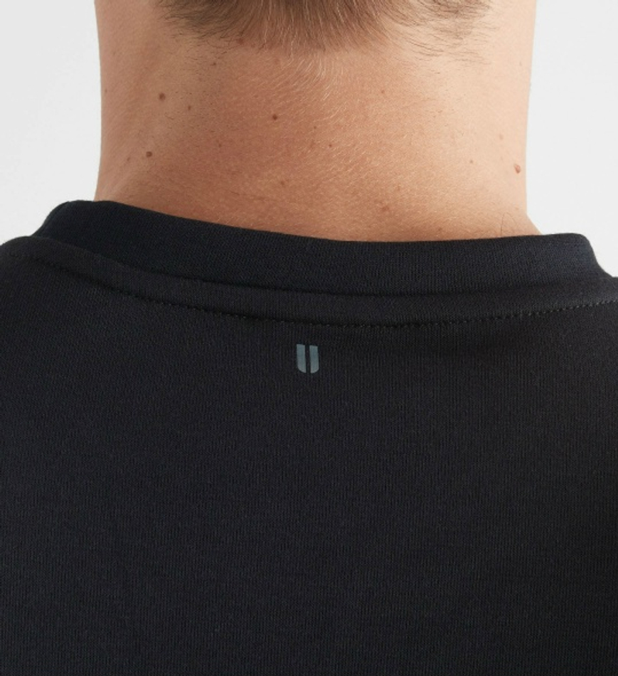 Кофта черная NOBULL без капюшона