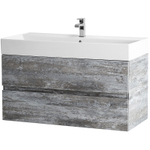 Тумба под раковину Cezares Molveno 46 100 MOLVENO 46-100-2C-SO-LG подвесная Legno Grigio