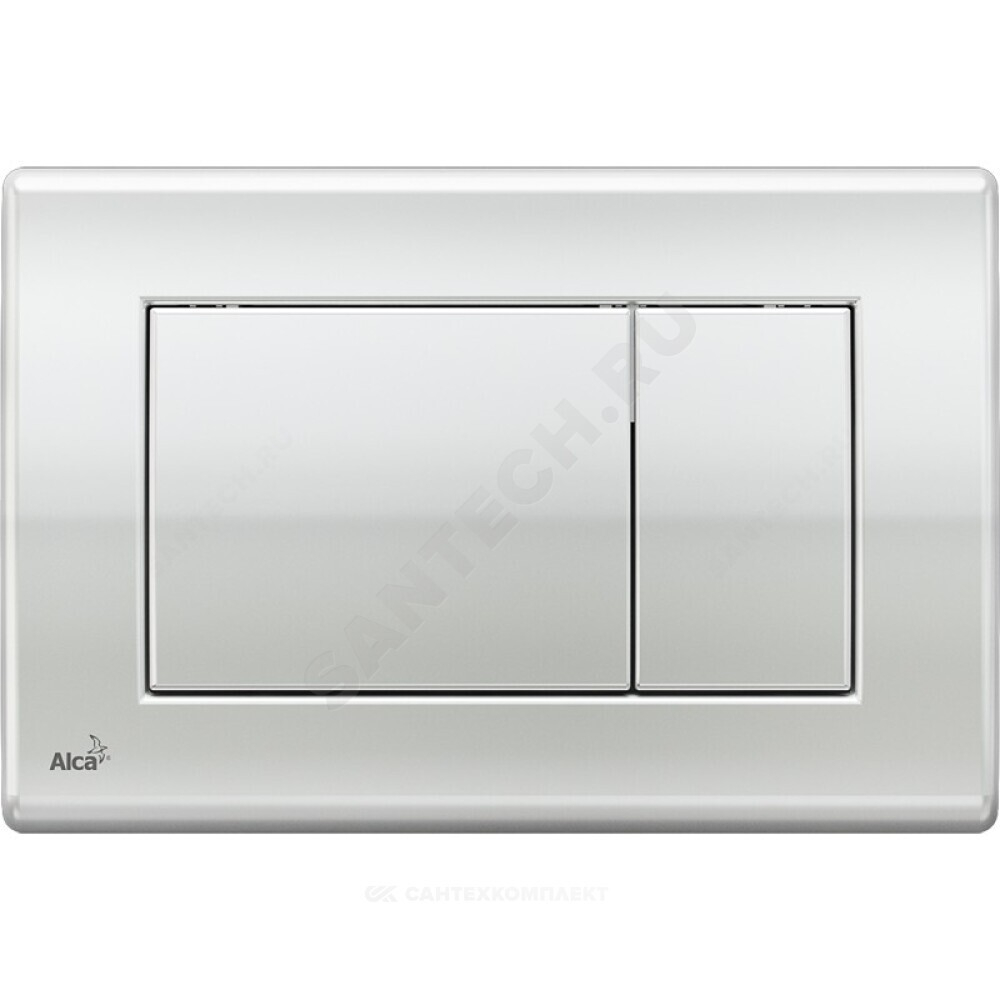 Кнопка для инсталляции хром глянцевая Alca Plast M271