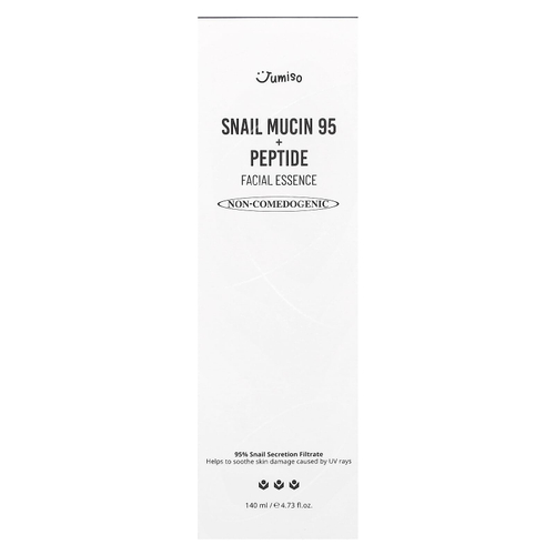 Jumiso, Муцин улитки 95 + пептидная эссенция для лица, 140 мл (4,73 жидк. унц.)