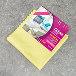 Набор салфеток 2шт: из микрофибры 30*30см + замша 200гр, Clean Home