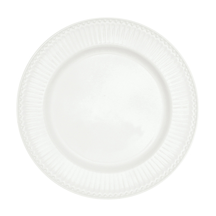 Тарелка Alice white, 27 см