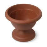 Вазон низкий Колывань 1.1л д18см терракотовый С143Т (комплект 18 шт)