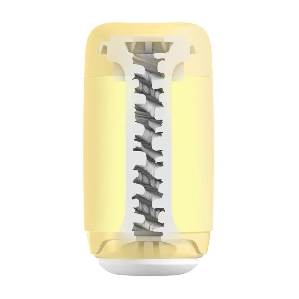 Мастурбатор Tenga Puffy Custard Yellow