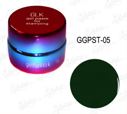 Гель-паста для стемпинга GELLAKTIK GGPST-05 (Бирюза) с липким слоем, 5 гр.