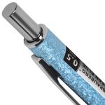 Карандаш механический 0,5 мм + грифели HB 12 штук на блистере, BRAUBERG "OCEAN BLUE", 181970