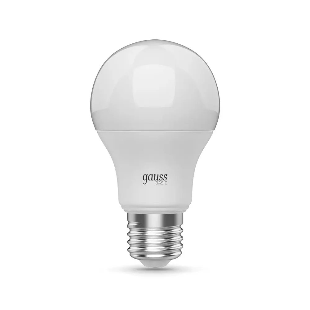 Лампа Gauss LED Basic A60 11.5W E27 4100K 1090lm 1023222
