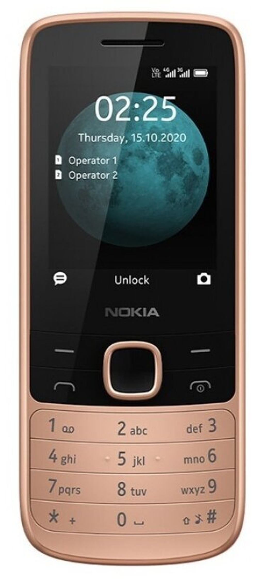 Сотовый телефон Nokia 225 4G Dual Sim (TA-1276) Sand