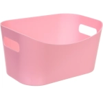 Корзина - органайзер «ДАЛЛЕТ», цвет пудровый, 30.5*19.5*16см