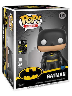 Фигурка Funko POP! Heroes DC Batman 80th Batman 18" (01) 42122