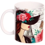Кружка керамическая 330 мл «Леди» Париж