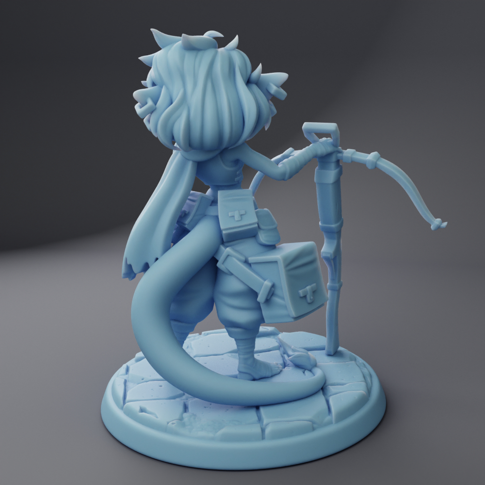 Миниатюры Девушки гоблины 32мм 75мм 100мм goblin girl