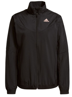 Женская Кофта теннисная Adidas Warm Jacket W - black/ambient blush