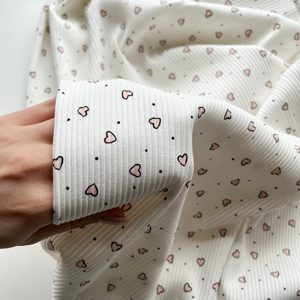 Лапша 95% хл. 5%лк. Сердечки с точками