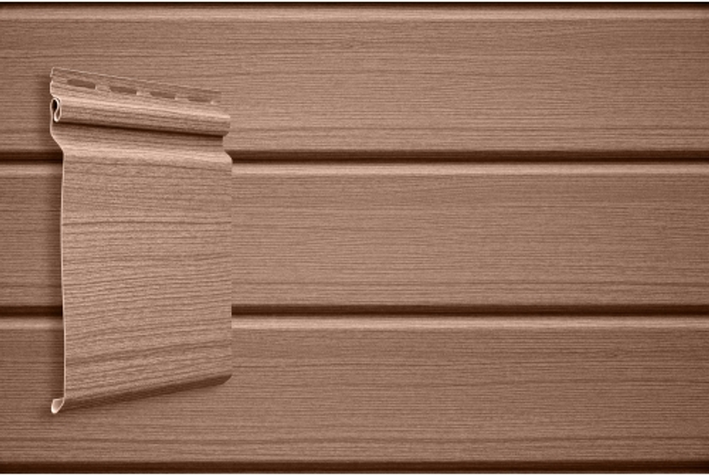 Сайдинг Natural-брус Grand Line Tundra рябина (3,0м)