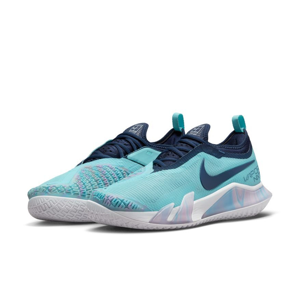 Женские Кроссовки теннисные Nike React Vapor NXT - glacier ice/white/midnight navy