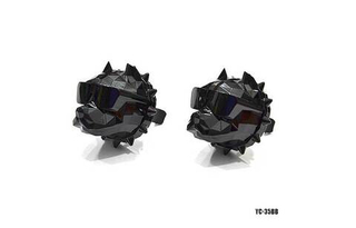 Ароматизатор-игрушка -на обдув- Собачки ПИТБУЛЬ - YC-35BB Bright black