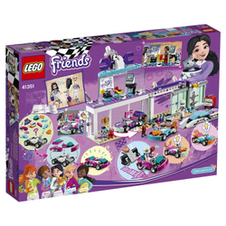 LEGO Friends: Мастерская по тюнингу автомобилей 41351 — Friends Tuning Shop — Лего Френдз Друзья Подружки