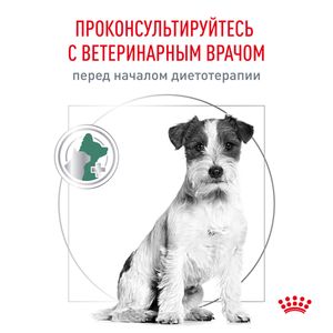 Корм для собак мелких пород, Royal Canin Satiety Small Dog, при ожирении