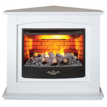 Каминокомплект Real Flame Canada Corner 25,5 WT с очагом 3D Firestar 25,5 (угловой)