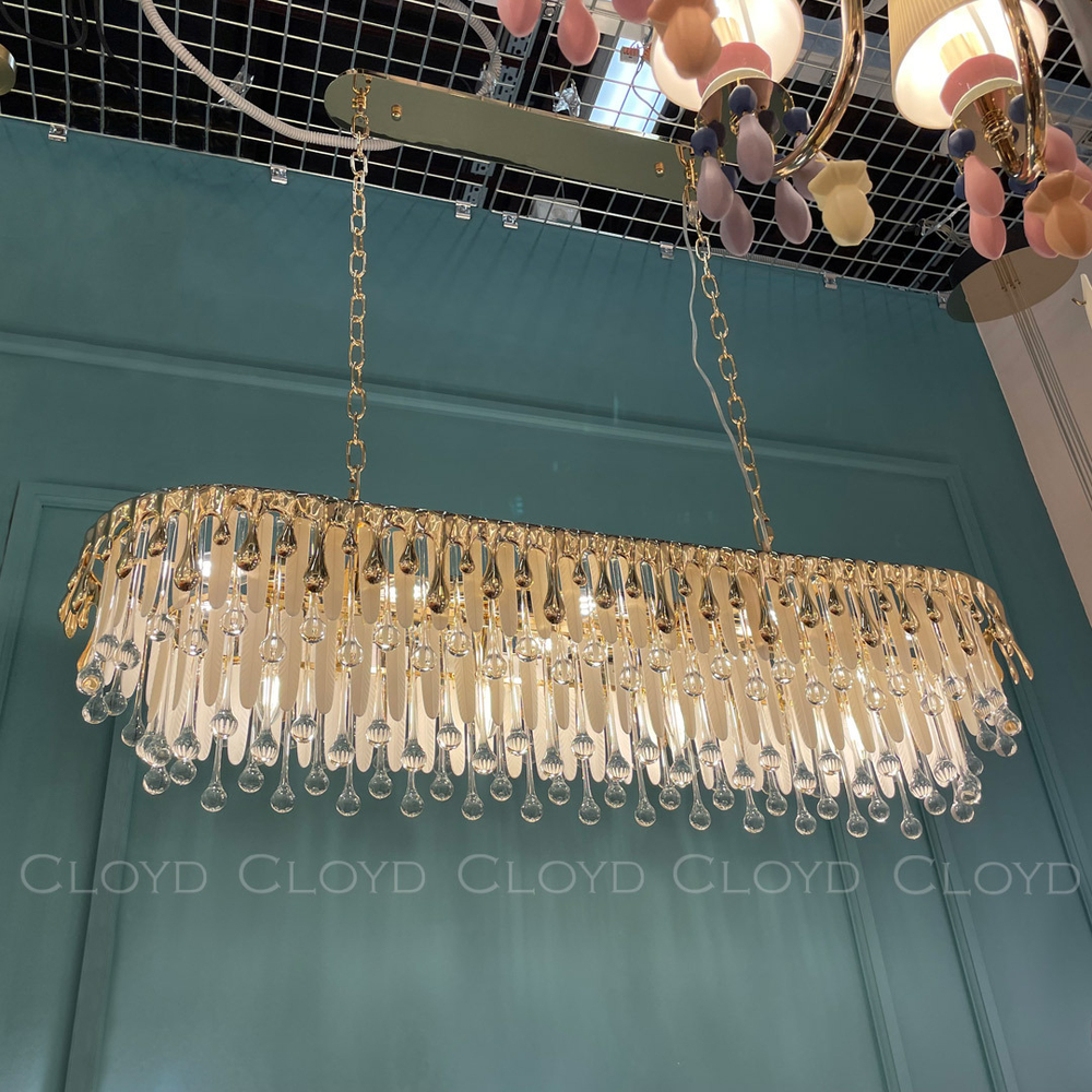 Люстра Cloyd CAPULETTI C14 / шир. 103 см - золото (арт.11256)