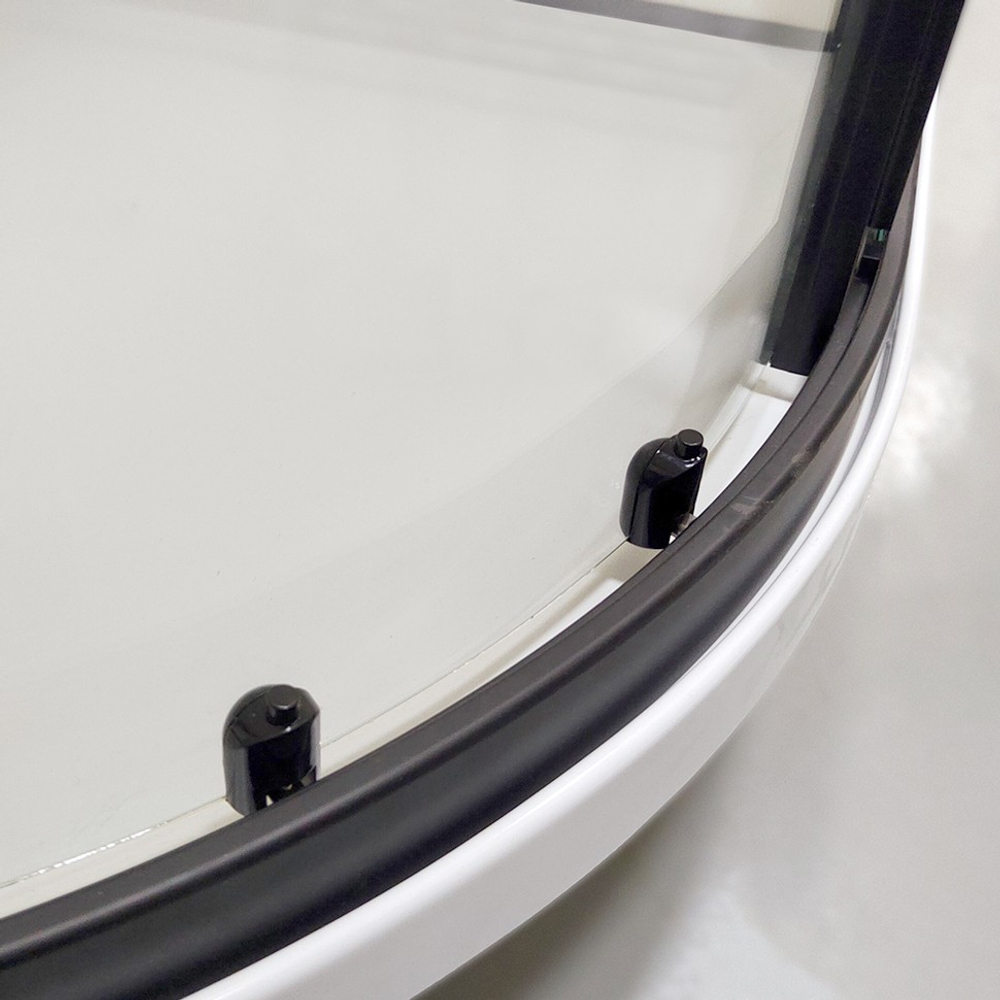 Душевая Кабина Прайм-Блэк 90*90 А без крыши