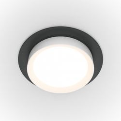 Встраиваемый светильник Maytoni Hoop DL086-GX53-RD-BW
