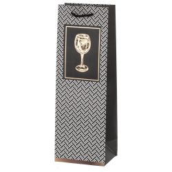 GAEM Пакет подарочный (бумага 210г/м2, блок микс 12шт), L12 W9 H35 см, 4в.