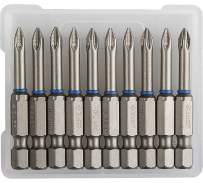 ЗУБР PH1, 50 мм, 10 шт, торсионные биты (26011-1-50-10)