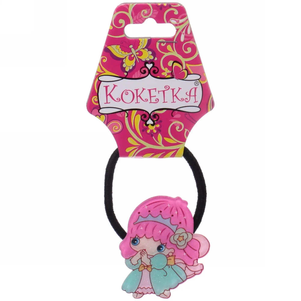 Резинка для волос 1 шт детская «Juiciness- Принцесса», микс 6 цветов, d- 4 см