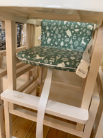 Стул детский трансформируемый "Magic Forest" с пластиковой столешницей, зеленый