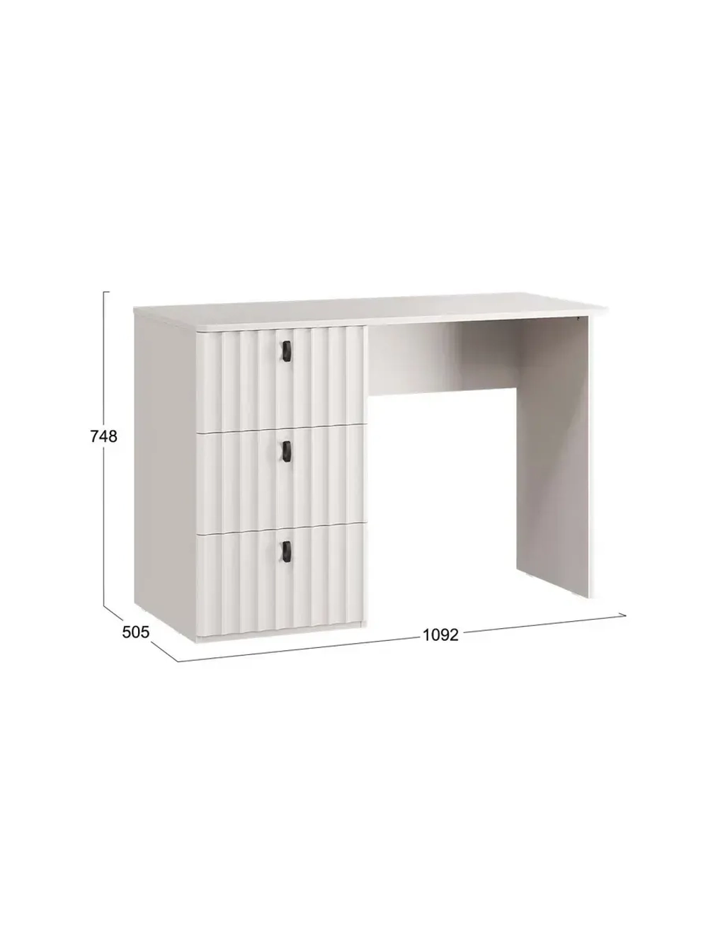 Стол письменный Кашемир 109,2х50,5х74,8 см