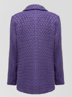 Пиджак Podium твидовый двубортный с крупными золотыми пуговицами