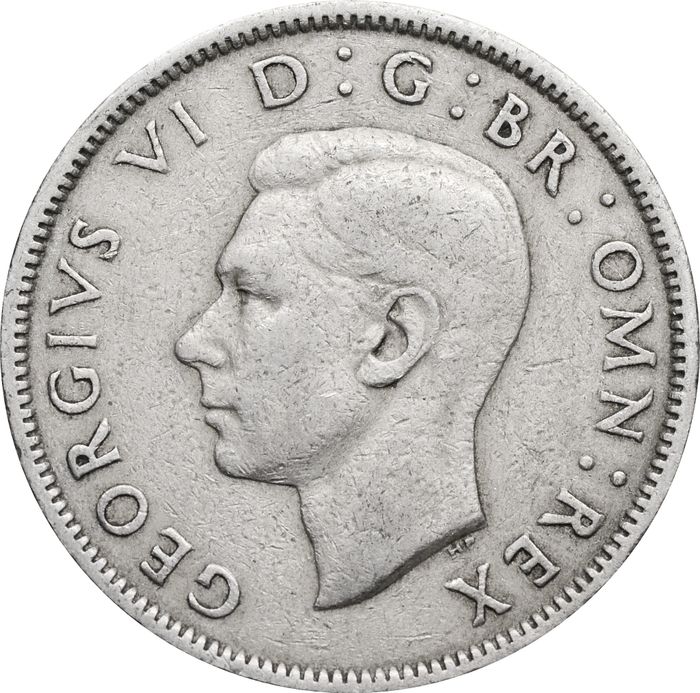 2 шиллинга (флорин) 1949 Великобритания