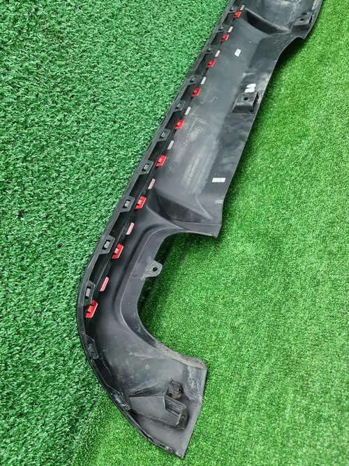 Юбка заднего бампера Kia Picanto 3 (17-21) GT-line