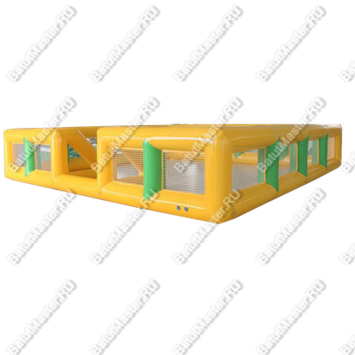 Надувная игровая комната "Солнечный" размер 8*8*1,5 м