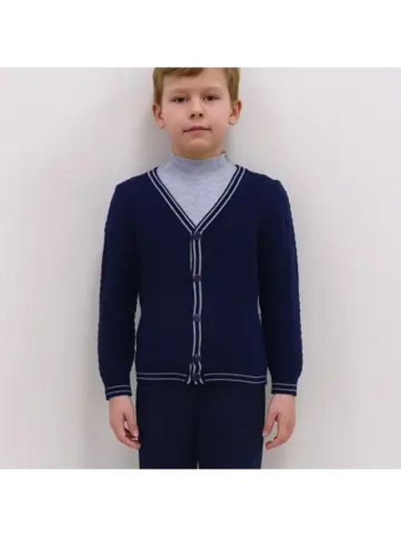 Джемпер для мальчика в школу