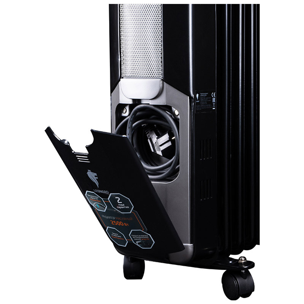 Радиатор масляный Leonord LE-1911 11-секционный 2,5кВт