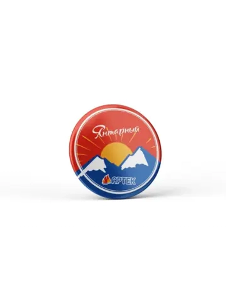 Значок закатной 37 мм