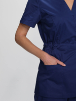 Костюм женский MedLine® Марго (тк.Смесовая,145), т.синий