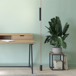 DK5574-BK Cветильник для трека-ремня Belty, серия Linear, со светодиодом, L323*W40*H45мм, 48V DC, 12W, RA90, 120°, 4000K, IP20, черный, алюминий